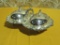 SMALL SILVERPLATE DIVIDED COVERED DISHES