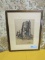 VINTAGE FRAMED PENCIL DRAWING NO.3 1920-21 BY VONDROUS