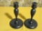 WOODEN CANDLESTICKS