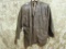 MADE IN ITALY SIZE 42 LEATHER JACKET AND ANNE KLEIN SIZE 6 LEATHER SLACKS