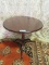 ROUND TOP PEDESTAL END TABLE