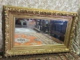 ORNATE GOLD FRAMED WALL MIRROR