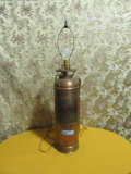 RED STAR FIRE EXTINGUISHER LAMP