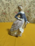 LLADRO LADY WITH UMBRELLA FIGURINE