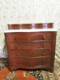 MARBLE-TOPPED VICTORIAN CHEST