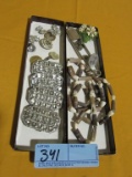 STERLING EARRINGS AND COSTUME JEWELRY