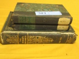 2 GUY DE MAUPASSANT BOOKS COPYRIGHT 1912 AND  THE WORLD'S PROGRESS PART 2 B