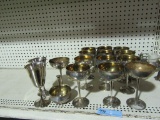 SILVERPLATE STEMWARE