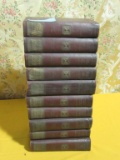 10 OF THE STANDARD HISTORY OF THE WORLD BOOKS. COPYRIGHT 1929