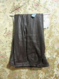 ST JOHN COUTURE MADE IN ITALY LEATHER SLACKS. SIZE 10