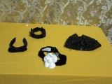 ODIO LFO PIROUETTES LADIES HAT AND SAKS 5TH AVENUE HAIR BAND AND OTHER HAIR