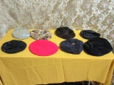 LADIES HATS INCLUDING MADCAPS, LEATHER CAP, AND ETC