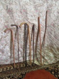 VARIETY OF WOOD CANES