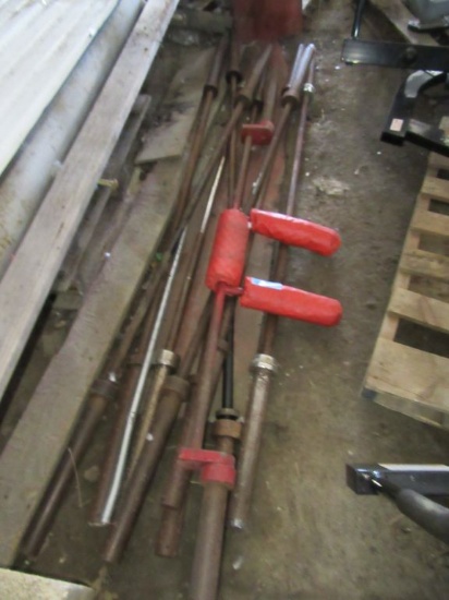 ASSORTMENT OF BARBELLS