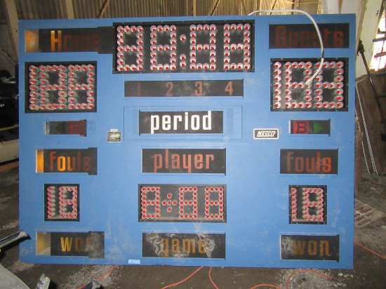 NEVCO SCOREBOARD MODEL 2450