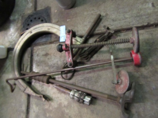 EXHAUST TOOL, VALVE SPRING TOOL, STEERING WHEEL PULLER, AND ETC