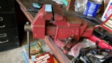 COLUMBIAN D-45M4 VISE. BRING TOOLS TO REMOVE
