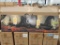 20 CASES OF LIGHTED HALLOWEEN MANTLE CANVAS. 6 PIECES PER CASE