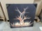 16 CASES OF LIGHTED ANTLER CHANDELIER CANVAS. 4 PIECES PER CASE