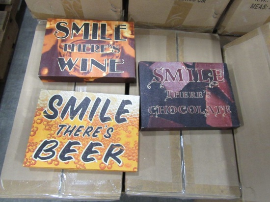 20 CASES OF SOMETHING TO SMILE ABOUT 3 ASSORTED. 24 PIECES PER CASE