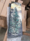 8 CASES OF LIGHTED PEACE ON EARTH CANVAS. 8 PIECES PER CASE