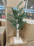 9 CASES OF OF CHAMPAGNE SPINDLE BRUSH TREE. 4 PIECES PER CASE