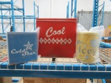 5 CASES OF RETRO COOLER TIN SET OF 3. 6 SETS PER CASE