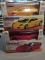 BURAGO METAL KIT 2001 LAMBORGHINI  MURCIELAGO & 1998 CHEVROLET CORVETTE CON