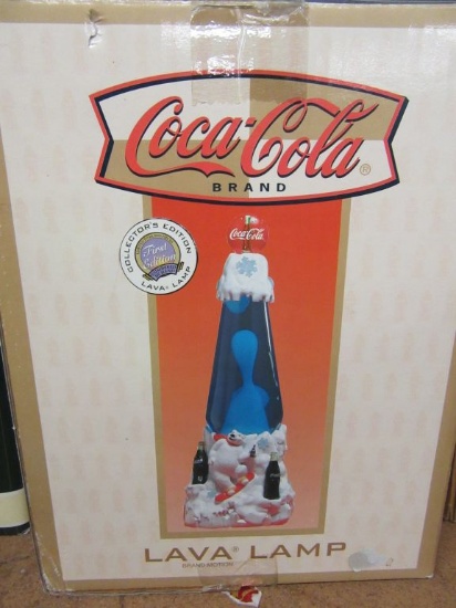 COCA-COLA COLLECTORS EDITION LAVA LAMP