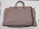 MICHAEL KORS LIGHT BROWN PURSE