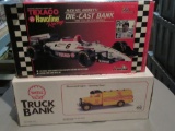 RACING CHAMPIONS TEXACO HAVOLINE RACING MICHAEL ANDRETTI DIECAST BANK 1995