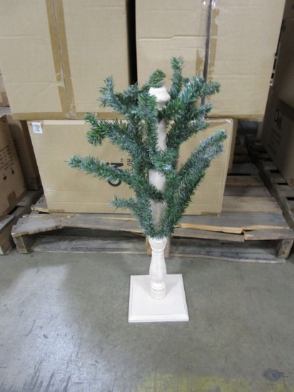 9 CASES OF CHAMPAGNE SPINDLE BRUSH TREE. 4 PIECES PER CASE