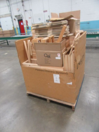 LARGE BOX OF ASSORTED WOODEN PICTURE FRAMES