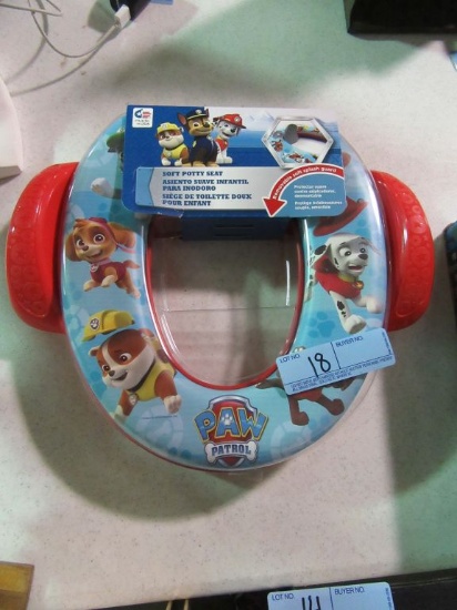 PAW PATROL SOFT POTTY SEAT. NEW IN PACKAGE