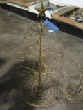 GOLD ORNAMENT DISPLAY TREE