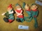 VINTAGE CHRISTMAS ORNAMENTS. MADE IN JAPAN
