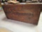 CANDEE RUBBERS WOODEN CRATE