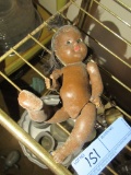 BLACK BABY DOLL WITH MOVING ARMS AND LEGS