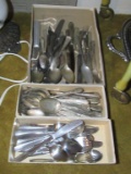 SILVERPLATE AND STAINLESS FLATWARE