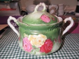 HAND-PAINTED GERMANY COVERED TUREEN