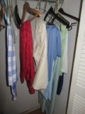 TABLECLOTHS AND ETC IN CLOSET