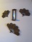 PLASTIC FAN AND MIRROR WALL DISPLAY