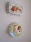 FRUIT AND ROOSTER CERAMIC WALL HANGINGS