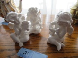3 ANGEL FIGURINES