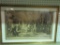 MUSICAL HALL OF FAME SUPPLEMENT TO THE ETUDE DECEMBER 1811 FRAMED PENCIL SK