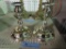 2 SILVERPLATED CANDLE HOLDERS