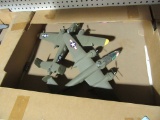 2 MILITARY PLANE MODELS