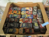 4 DIE CAST RACING COLLECTIBLE CARS AND 12 RACING MODEL CARS