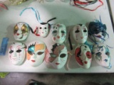 CERAMIC PAINTED MASKS