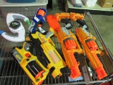 VARIETY OF NERF GUNS AND BOP IT GAME
